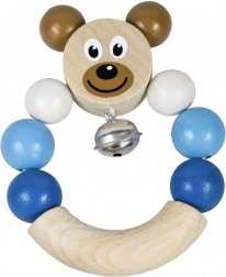 Grzechotka miś niebieska