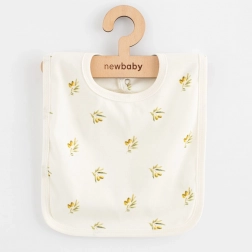 Dziecięcy śliniak z organicznej bawełny New Baby Oliwki