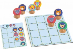 Gra logiczna Djeco Sologic Zizanimal