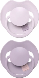 Silikonowy dynamiczny smoczek Lovi Prime 6–18 m, 2 szt., liliowy/fioletowy