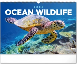 Kalendarz ścienny Podwodny świat 2026