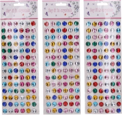 Naklejki z kryształkami – mix