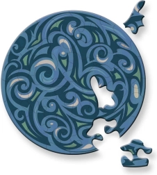 Curiosi okrągłe puzzle Picoli Wiatr 33 elementów