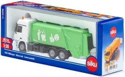 Śmieciarka z kontenerem na odpady