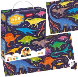 Puzzle CzuCzu Grr Dinozaury 60 elementów
