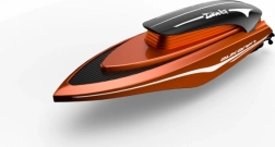 RC łódź z przyspieszeniem, pomarańczowa