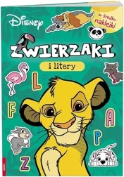 Disney uczy mix – zwierzęta i litery (ścieralna książka z mazakiem)