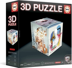 Educa 3D puzzle kostka Estetyka 216 elementów