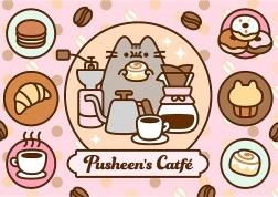 Puzzle 500 elementów – PUSHEEN w kawiarni Trefl