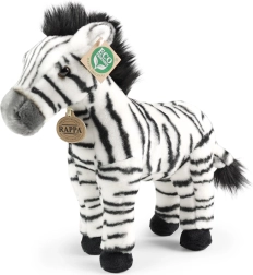 Pluszowa zebra stojąca 30 cm eco‑friendly