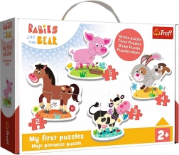 Puzzle Baby Classic: Na farmie