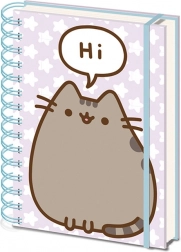 Liniowany notes A5 z motywem Pusheen