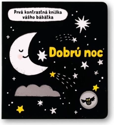 Dobranoc – pierwsza kontrastowa książeczka dla niemowląt