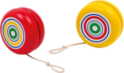 small foot Drewniane jojo Spirala żółta