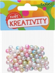 Kolorowe perłowe koraliki 20 g