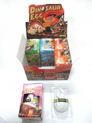 Jajo z rosnącym dinozaurem 12×8 cm