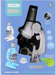 dziecięcy edukacyjny mikroskop z zestawem akcesoriów