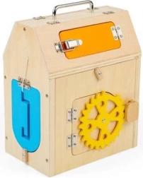 Bigjigs Toys Tablica aktywności Domek dla dzieci