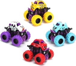 Metalowy samochód Bigfoot mini 9 cm na napęd frykcyjny