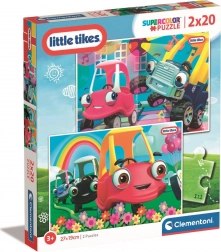 Clementoni puzzle Little Tikes 2×20 elementów