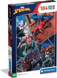 Puzzle Spider-Man 104 elementy Clementoni