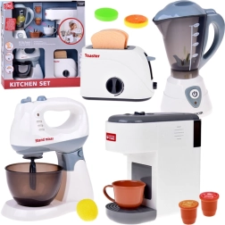 Duży zestaw dziecięcych urządzeń kuchennych ze światłami i dźwiękami