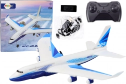 Zabawny samolot R/C ze światłami