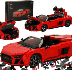 Klocki sportowego auta AUDI R8 Spyder 1:14, 1440 elementów