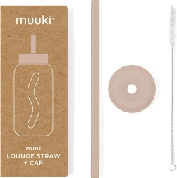 Słomka i wieczko Desert Rose od MUUKI Lounge