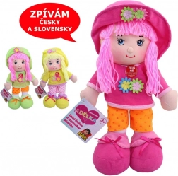 Tekstylna lalka 38 cm