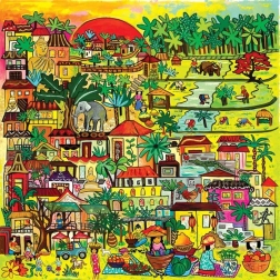 Puzzle Życie w Azji 1023 elementy MAGNOLIA