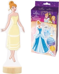 Magnetyczne przebieranie z kolorowanką DISNEY Księżniczki