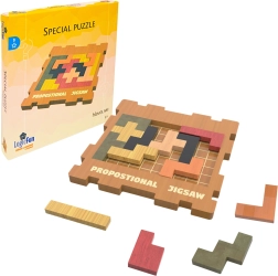 Drewniana łamigłówka Special Puzzle – logiczna układanka dla dzieci i dorosłych