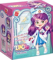 QMAN UNA Series szafa – lekarka klocki dla dzieci