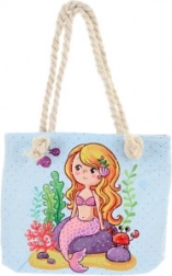 Torebka na ramię z motywem syreny