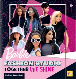 Kreatywna książka projektowa Barbie