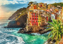 Puzzle TREFL Premium Plus Photo Odyssey: Riomaggiore, Włochy – 1000 elementów