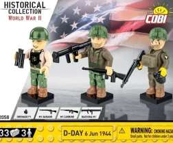 Klocki COBI HC WWII – D-Day 6 czerwca 1944 figurki
