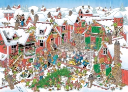 JUMBO Puzzle Wioska Świętego Mikołaja 5000 Elementów