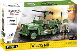 Klocki Jeep Willys MB 132 elementy