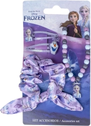 Dziecięcy zestaw akcesoriów Disney Frozen – spinki, gumka i naszyjnik