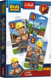 Czarny Piotruś BOB BUDOWNICZY gra karciana TREFL