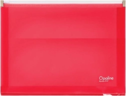 Koperta z suwakiem różowa A5 Opaline