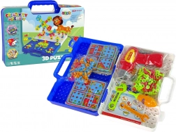3D puzzle zestaw w walizce ze śrubokrętem dla majsterkowiczów