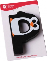 Classic World drewniana litera P