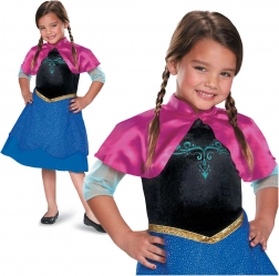 Dziecięcy kostium Disney Frozen Anna dla dziewczynek 109–123 cm (5–6 lat)