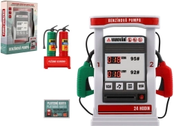 Dziecięca stacja benzynowa na baterie z dźwiękiem i światłem