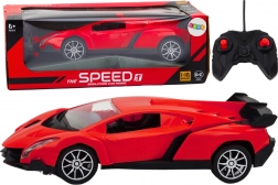 RC Auto 1:16 czerwony sportowy samochód zdalnie sterowany