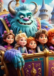 Puzzle Bluebird Za przygodą 104 elementy