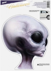 Halloweenowe elektrostatyczne naklejki okienne